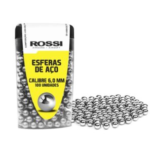 Esfera de Aço Rossi 6mm (100 unidades)