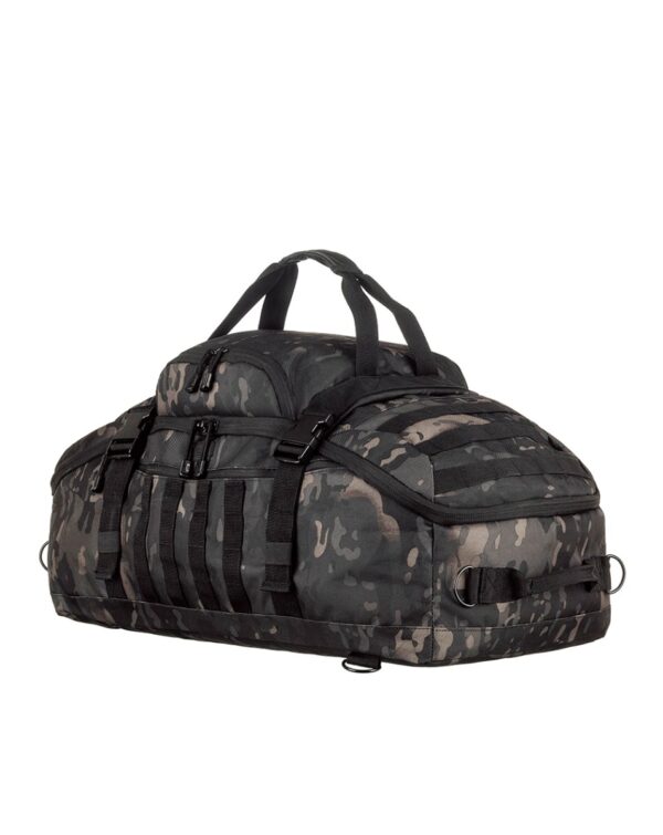 Mala/Mochila Expedition - Camuflado Warskin Black 70L - Invictus - Imagem 2