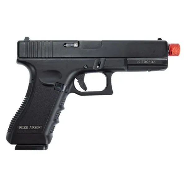 Pistola de Airsoft Gás GBB Glock VG V17 Full Metal Blowback 6mm - Rossi - Imagem 2