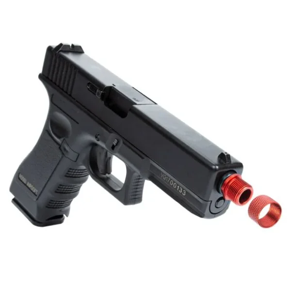 Pistola de Airsoft Gás GBB Glock VG V17 Full Metal Blowback 6mm - Rossi - Imagem 6